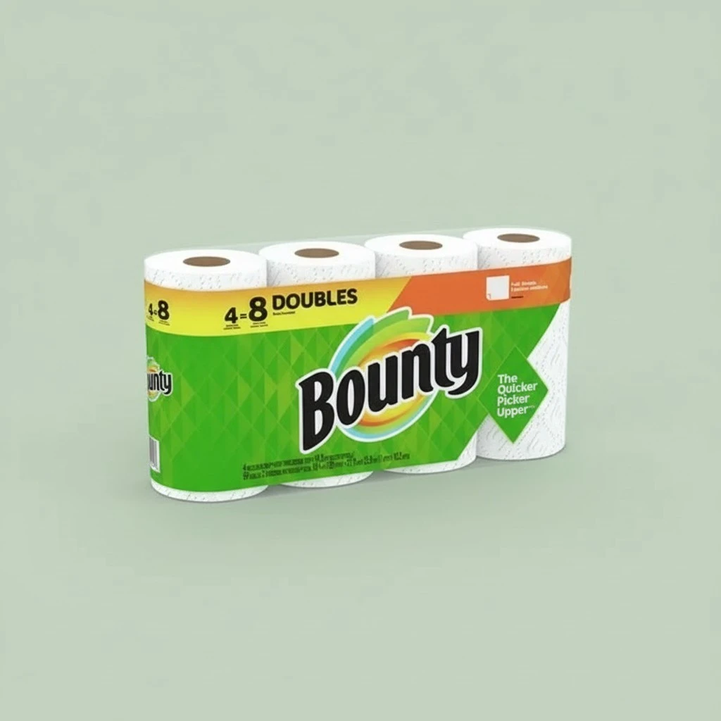 Bounty, Whole Double Roll, 4 Count