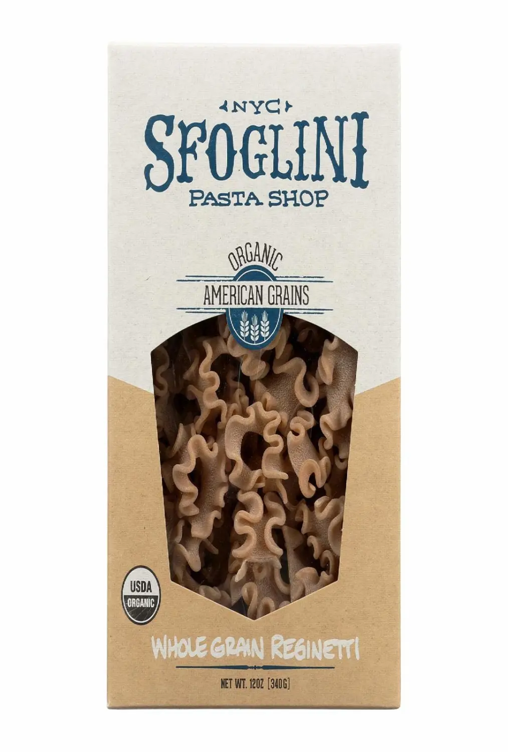 Sfoglini Whole Grain Blend Reginetti, 12 Oz