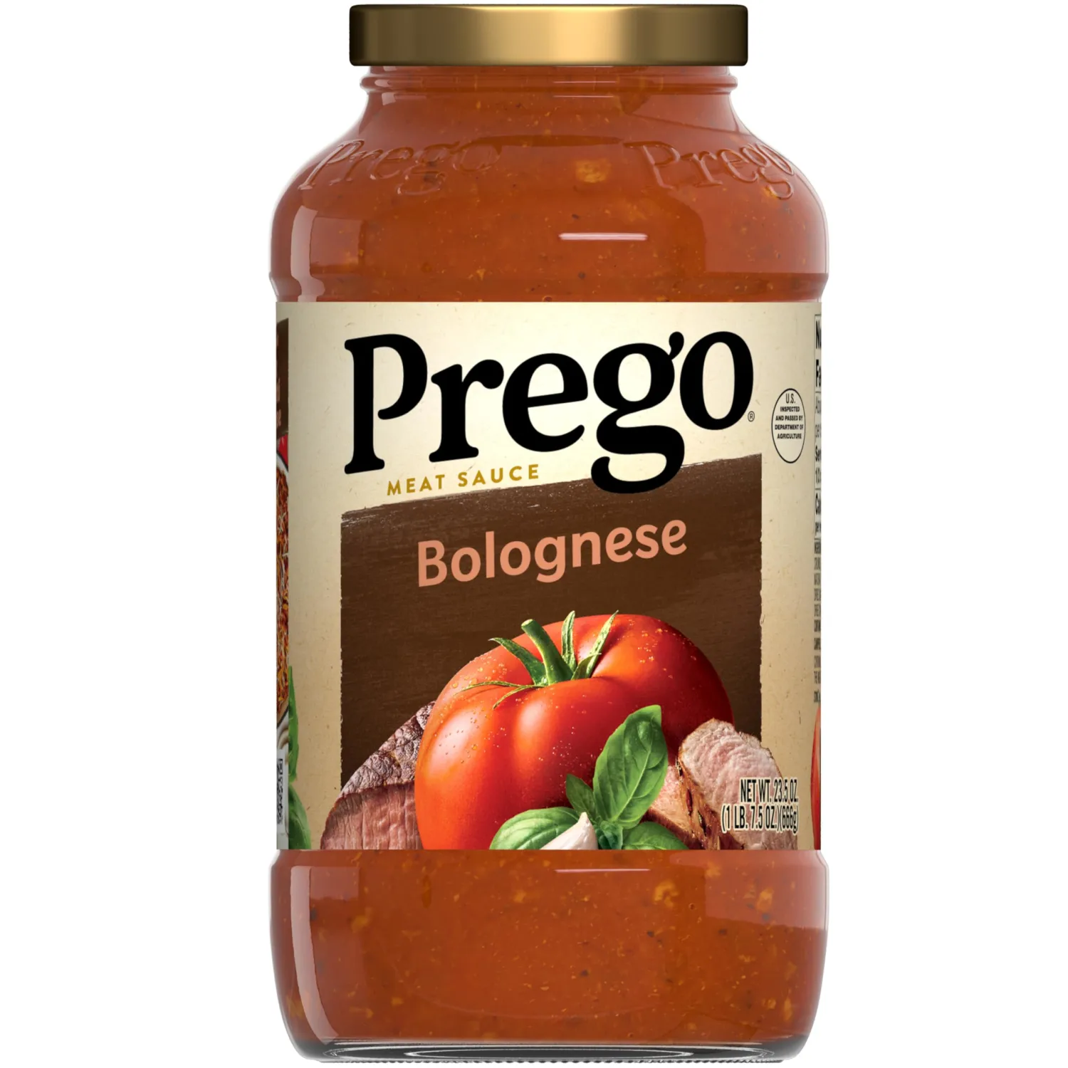 Prego Bolognese Meat Sauce, 23.5 oz Jar