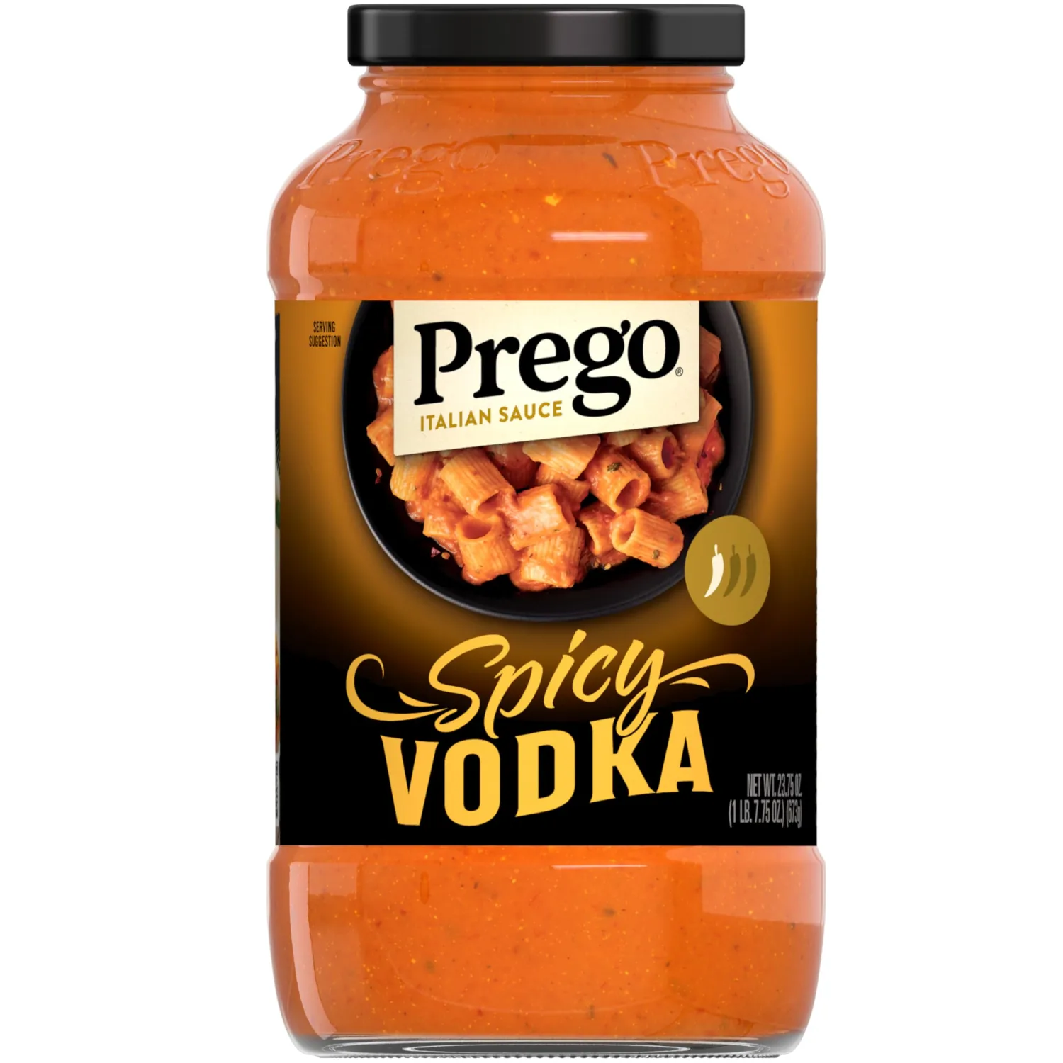 Prego Spicy Vodka Pasta Sauce, 24 oz Jar