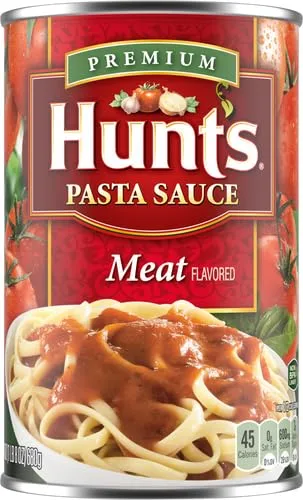 Hunt's Meat Pasta Sauce, 24 oz (Pack of 6)
