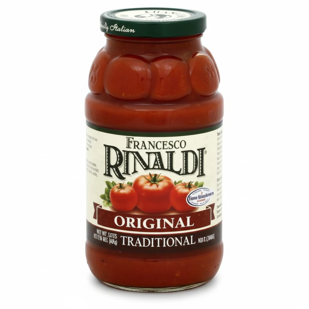 Francesco Rinaldi Traditional Pasta Sauce, No Salt Added, 23.5 oz, 2 pk