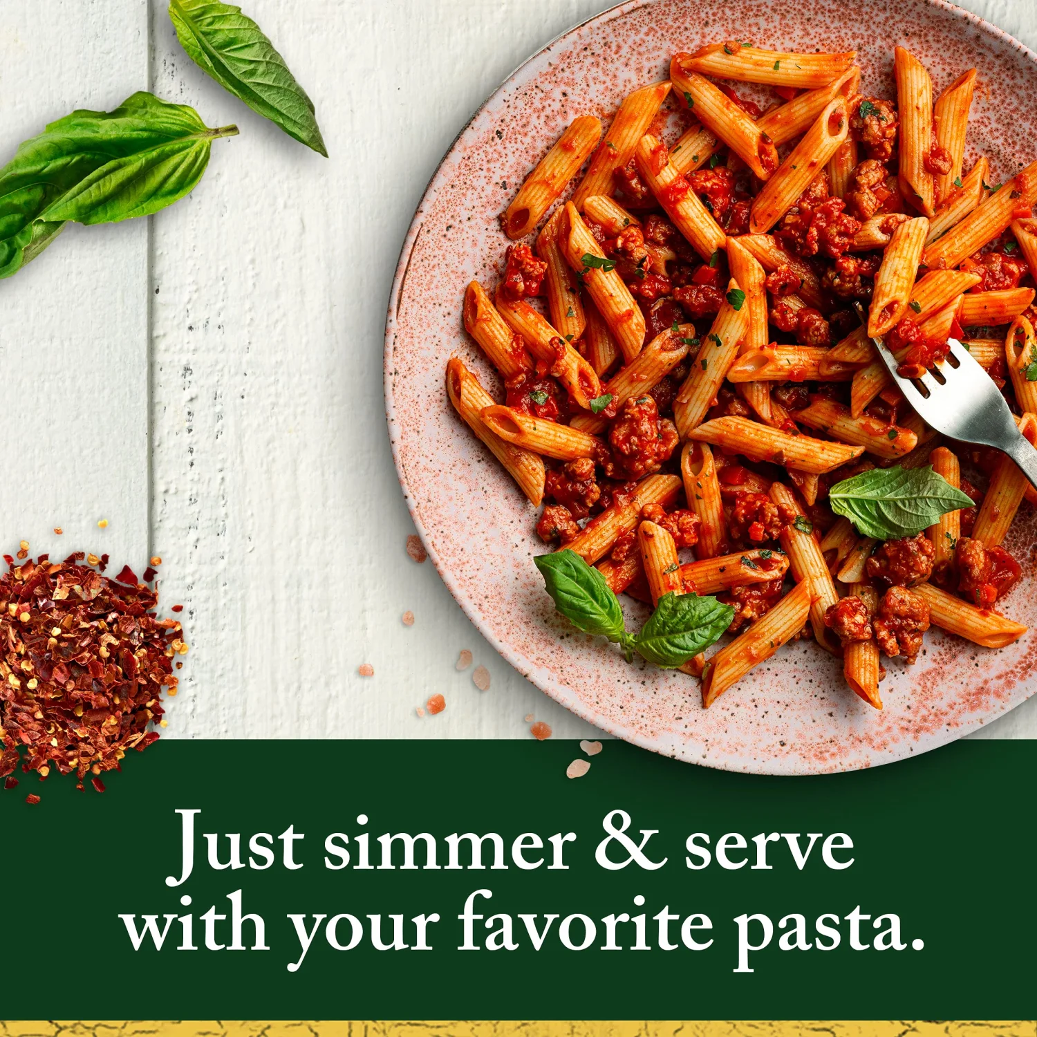 Classico Spicy Tomato and Basil Pasta Sauce (24 oz Jar) (Pack of 2)