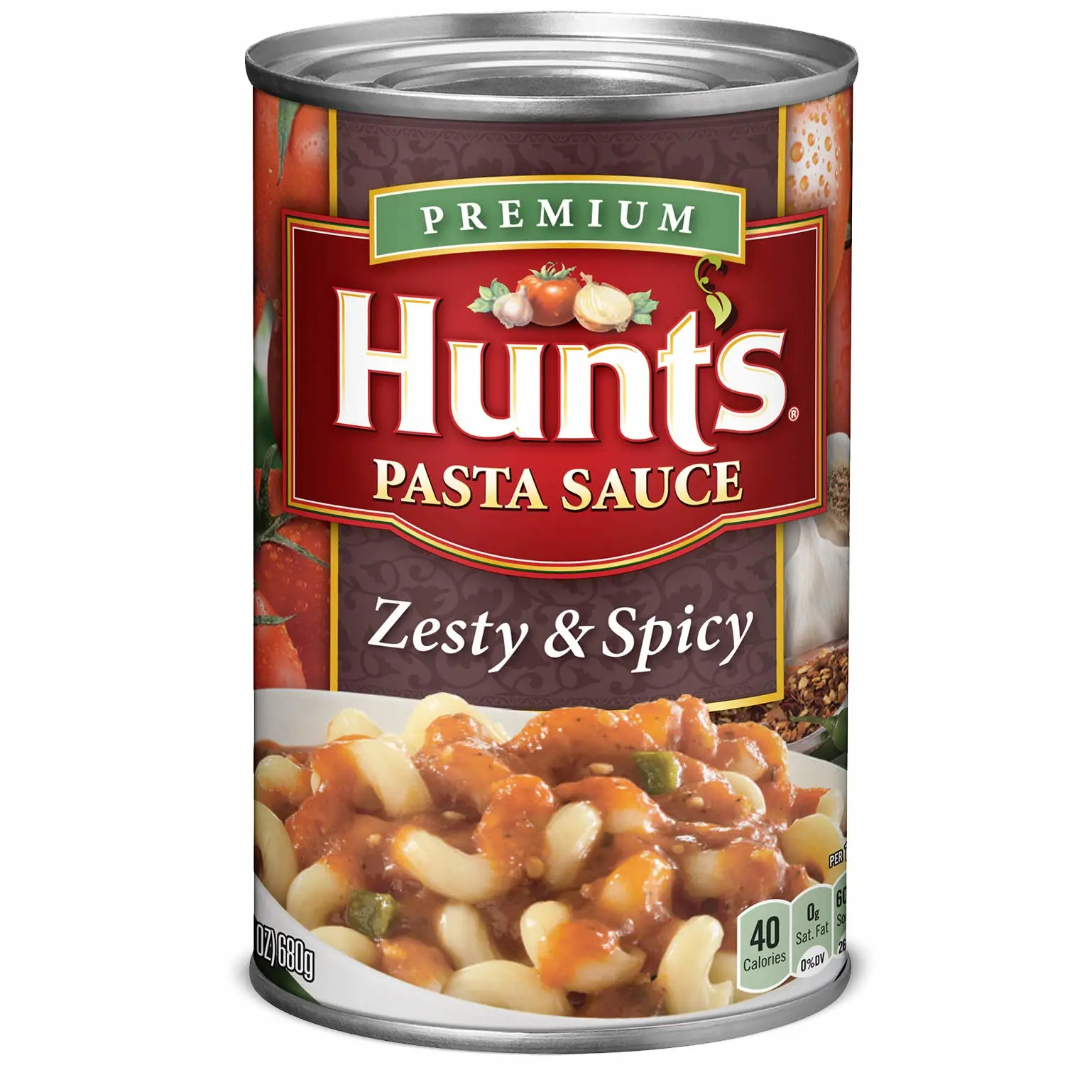 Hunt's Zesty & Spicy Pasta Sauce, 24 oz