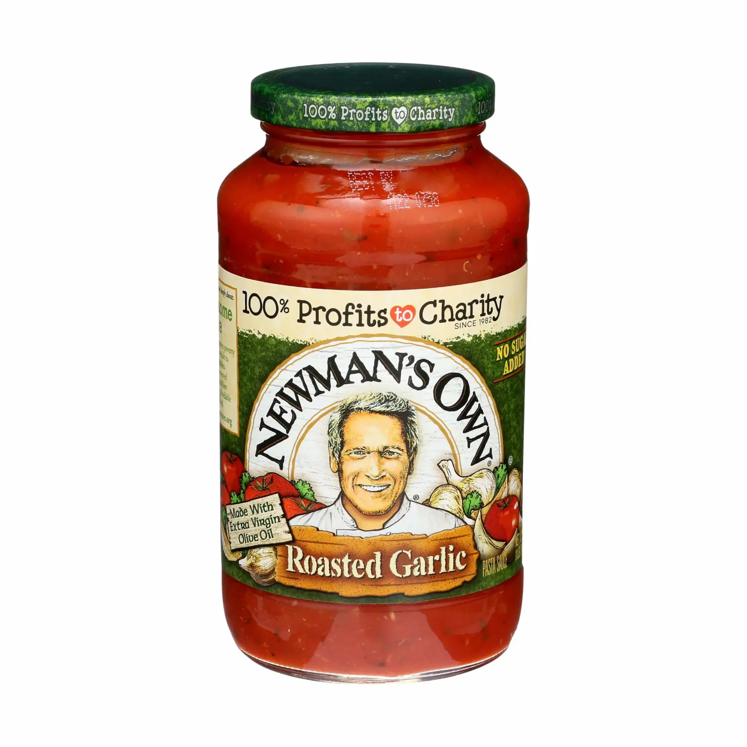 Newman's Own Roasted Garlic Pasta Sauce, 24 oz