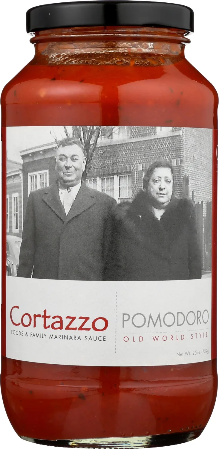 CORTAZZO FOODS Pomodoro Pasta Sauce, 25 OZ