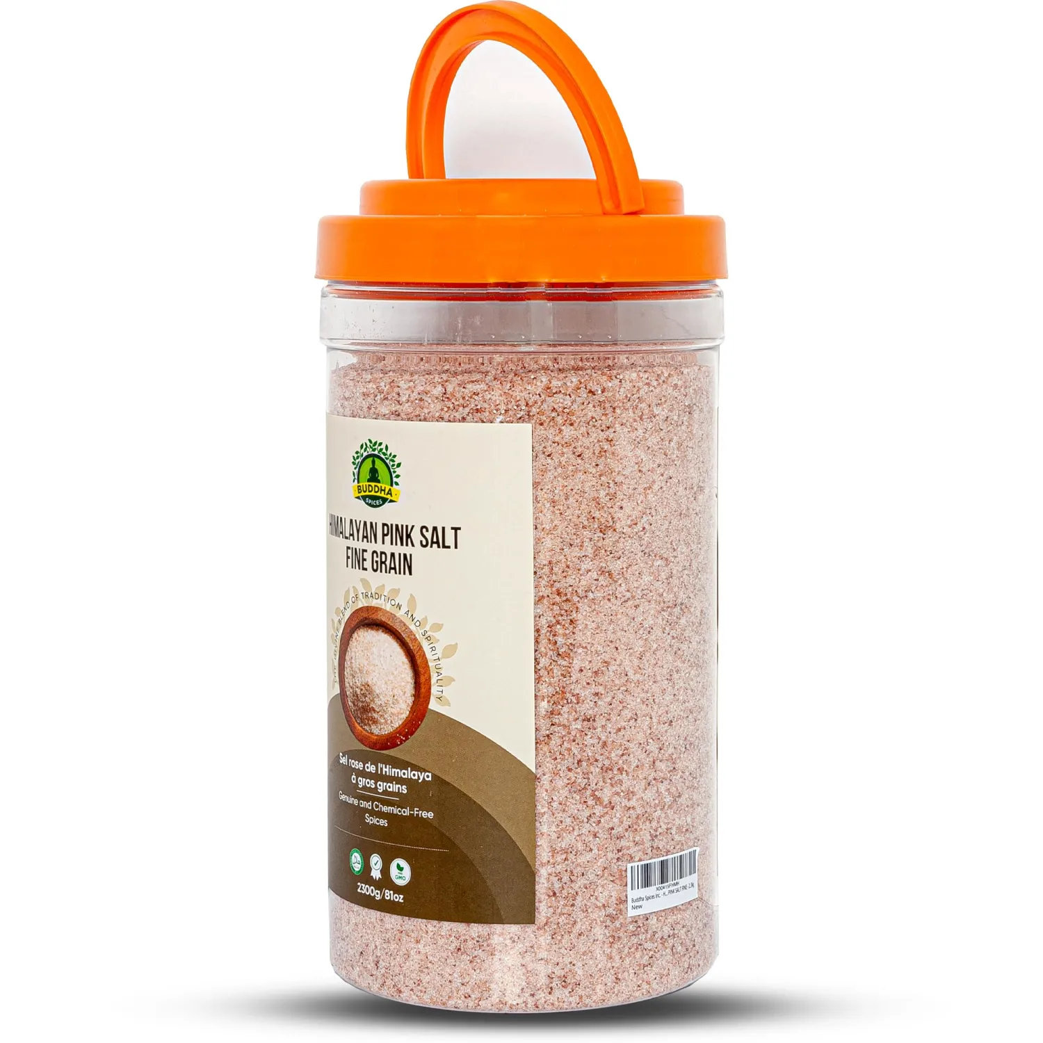 Buddha Spices Inc. - HIMALAYAN PINK SALT FINE - 2.3kg
