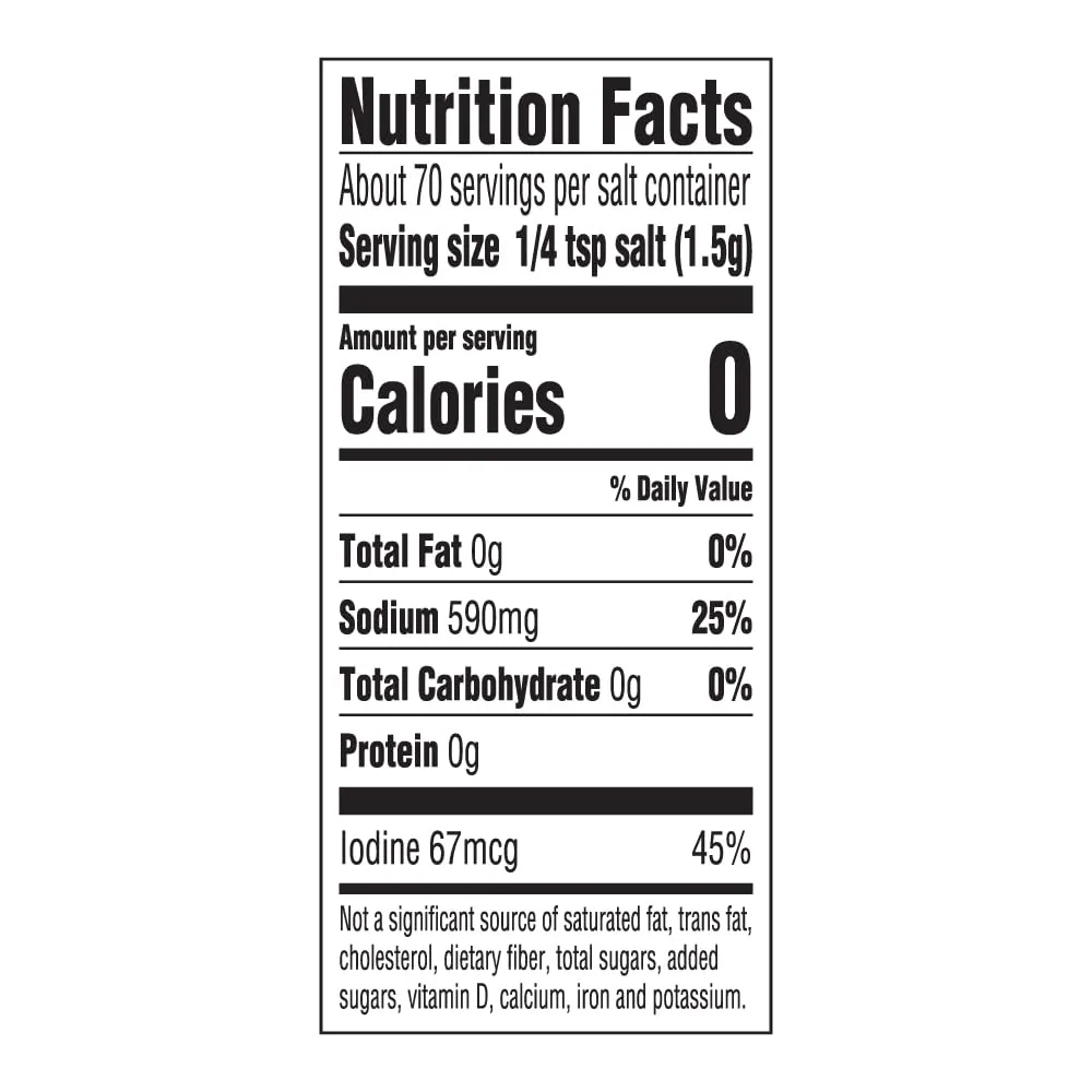 Amazon Saver, Iodized Salt & Black Pepper, 4.25 Oz