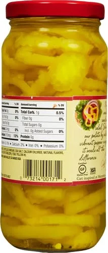 Mezzetta Deli-Sliced Hot Pepper Rings, 16 oz