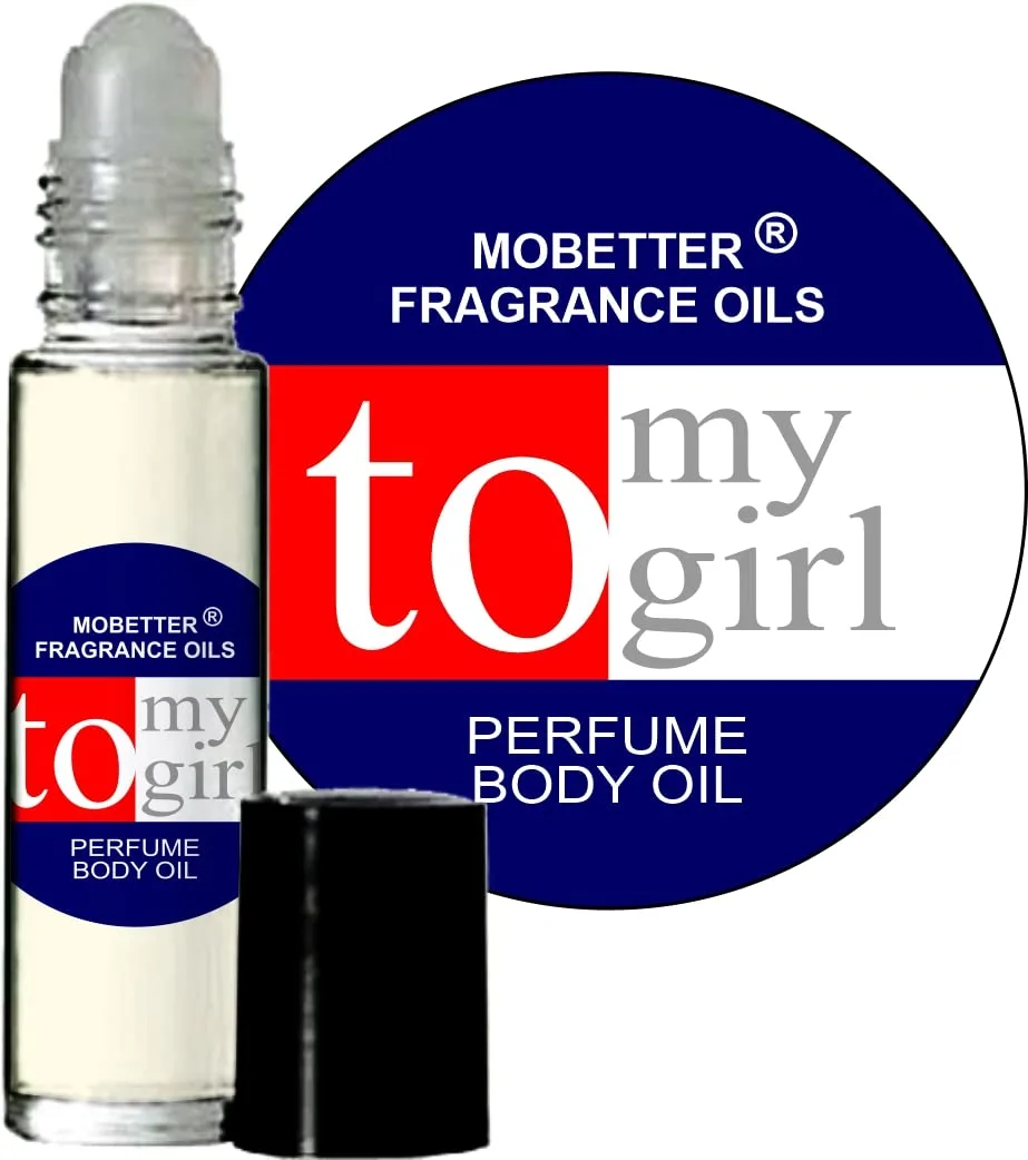 MOBETTER FRAGRANCE OILS To My Girl Perfume Women Body Oil, Floral Woody Musk fragrance for women, Travel Size, Uncut (10ml Roll On)