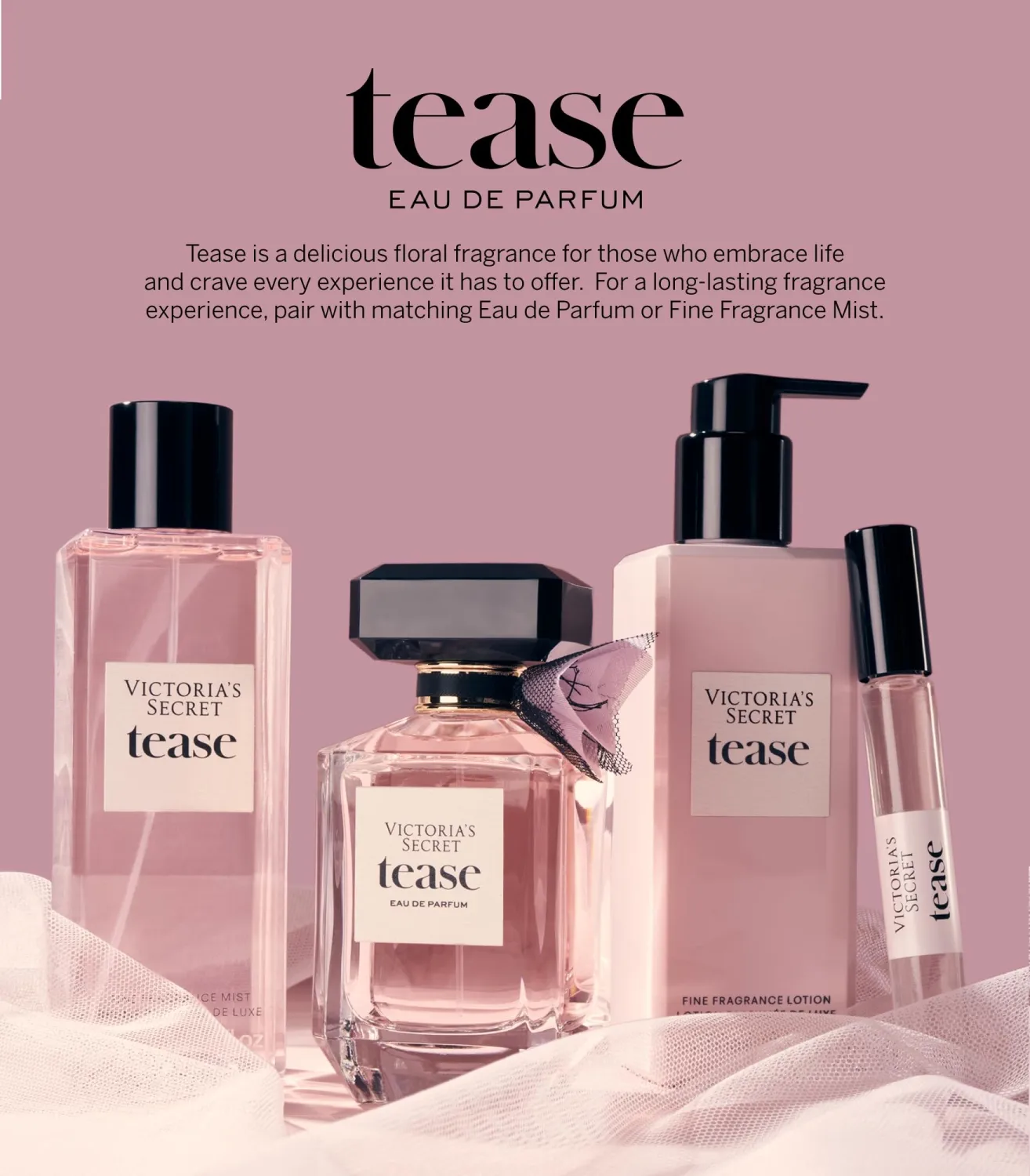 Victoria's Secret Tease 2.5oz Travel Mist