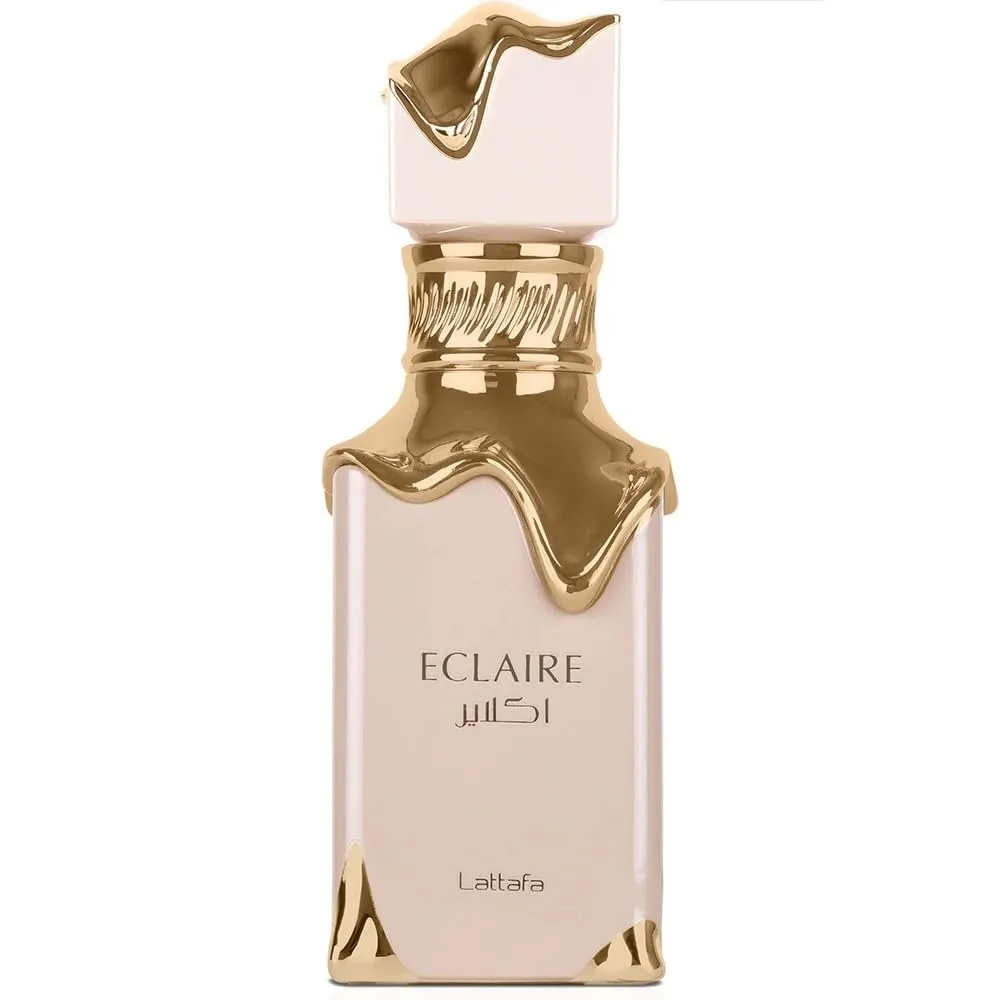 Lattafa Eclaire - Vanilla, Caramel, Sweet, Floral - Eau de Parfum Long-Lasting Fragrance for Women, 3.40 Ounce / 100 ml
