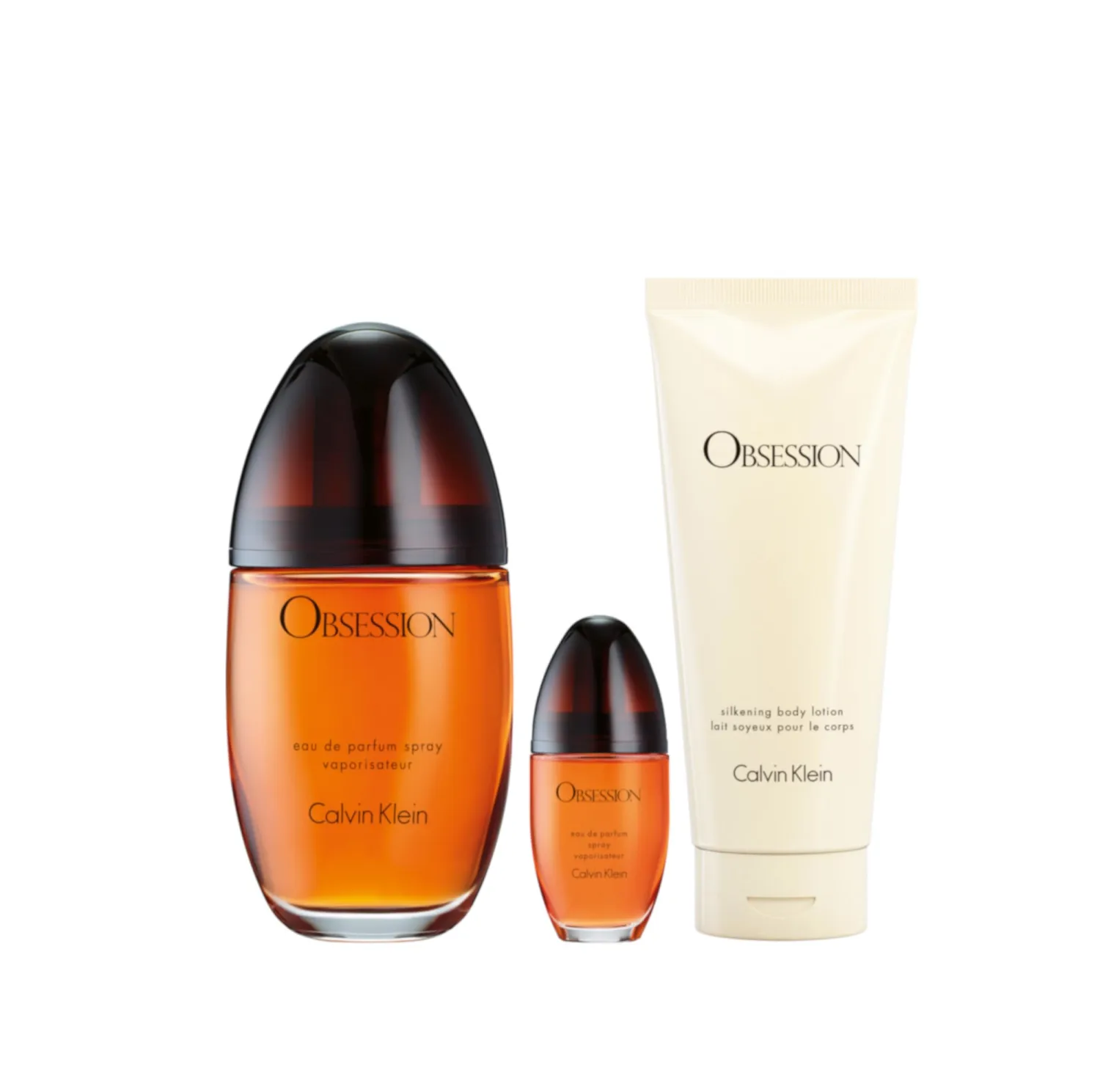 Calvin Klein Obsession Eau de Parfum – Ambery Women's Perfume – With Notes of Mandarin, Bergamot, Jasmine & Patchouli – Long Lasting Fragrance