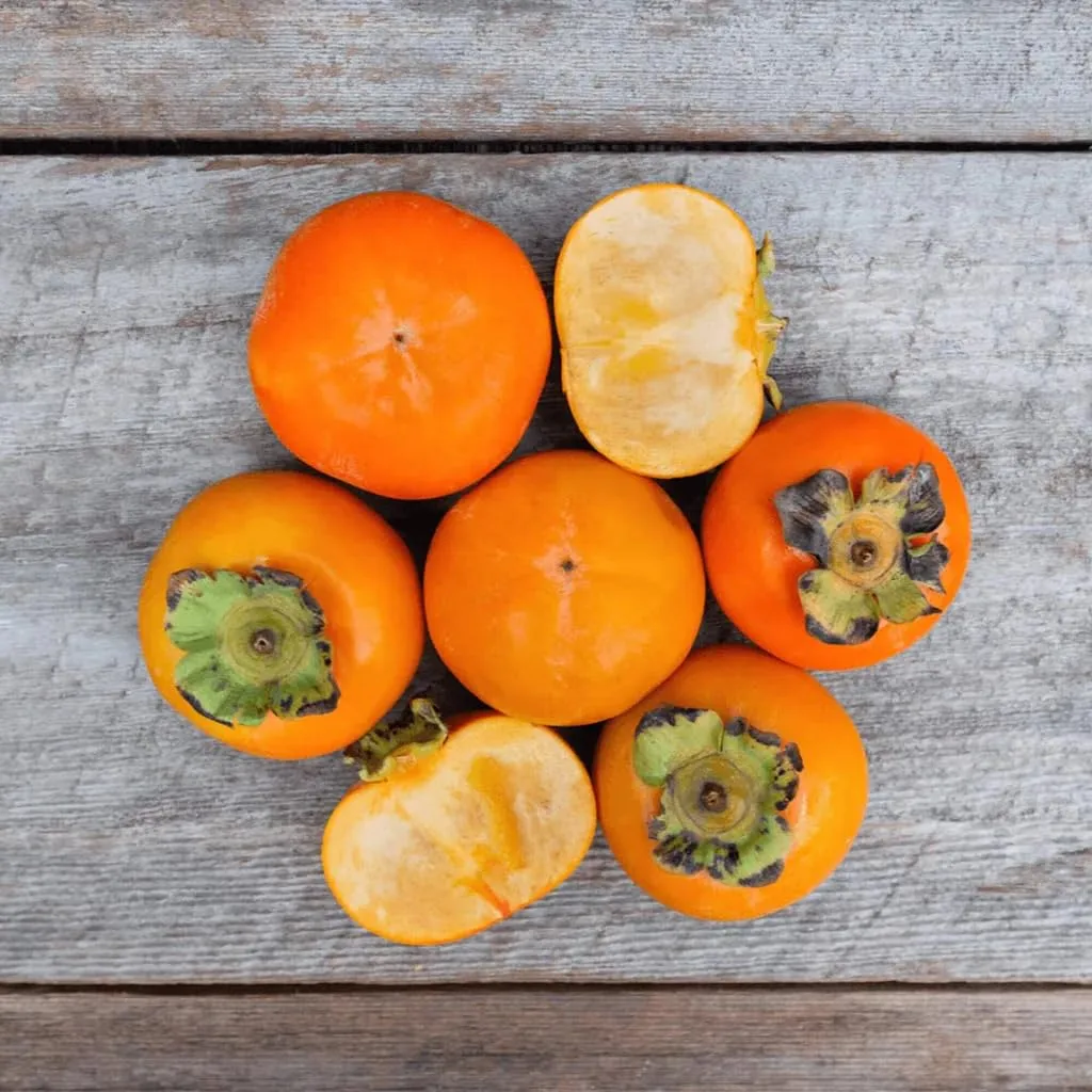 30+ Persimmon Fruit Tree Seeds for Planting Outdoors-Non GMO Exotic Diospyros Kaki Seeds Nongmo Juicy Plant for Home Gardening