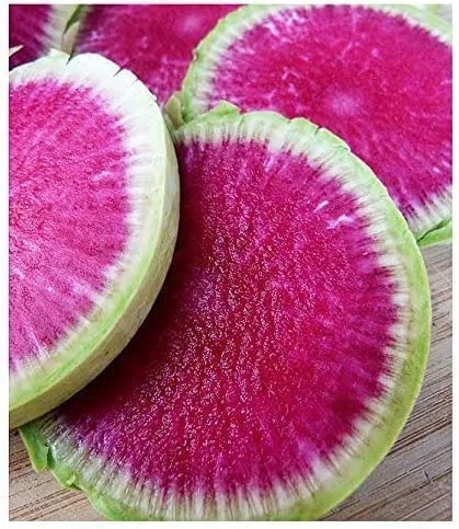 Fruit Seeds for Planting - Garden Fruit Seeds (Watermelon Radish - 30 Seeds)