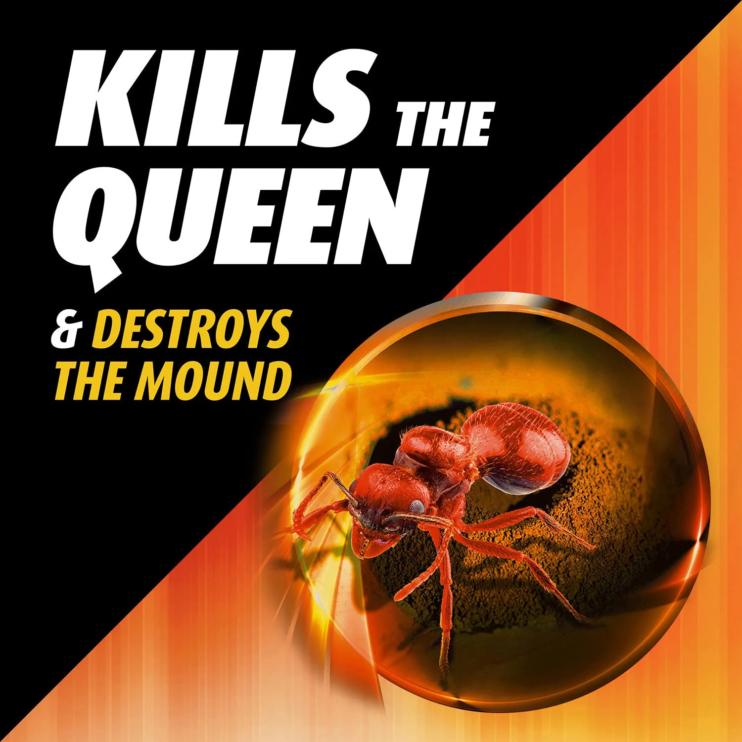 Ortho Orthene Fire Ant Killer1, Kills the Queen, Destroys up to 162 Mounds, Begins Working in 60 minutes, 12 oz.