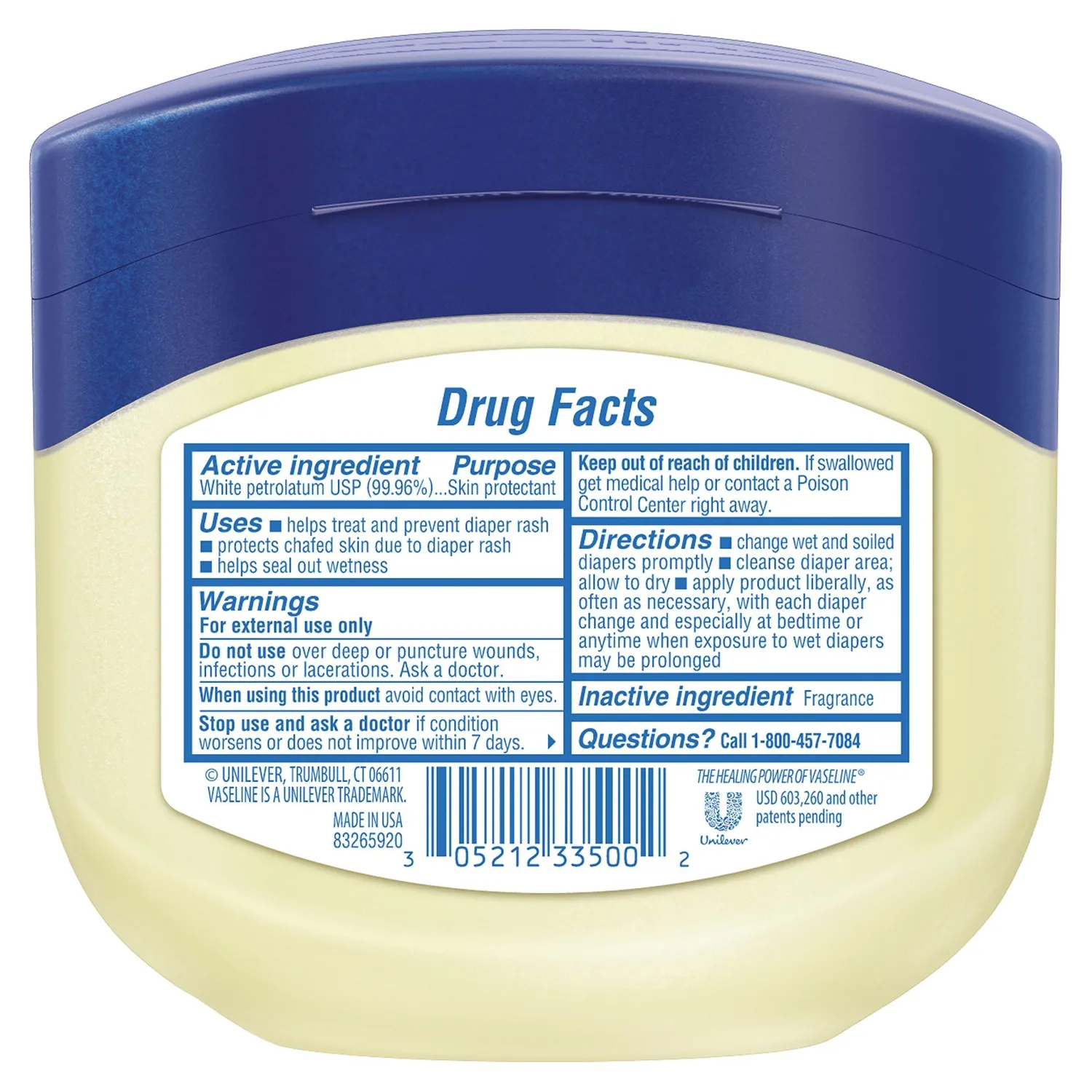 Vaseline Petroleum Jelly Original 13 oz