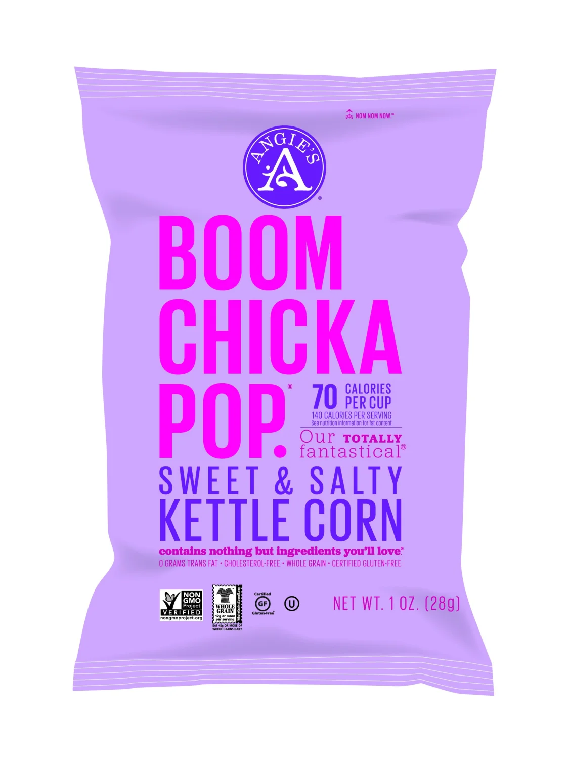 Angie's BOOMCHICKAPOP Sweet & Salty Kettle Corn Popcorn, 1 oz (Packaging May Vary)