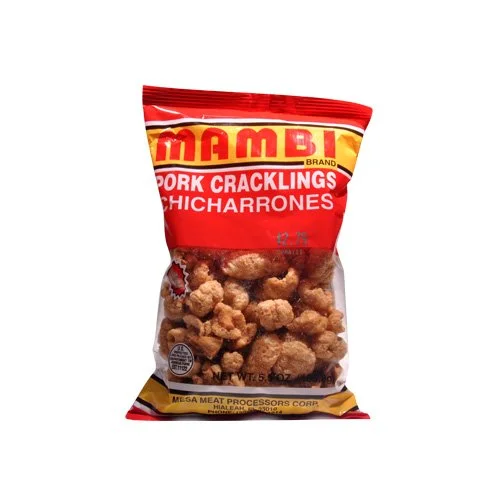 Mambi Chicharrones Pork Cracklings, 5.5 oz