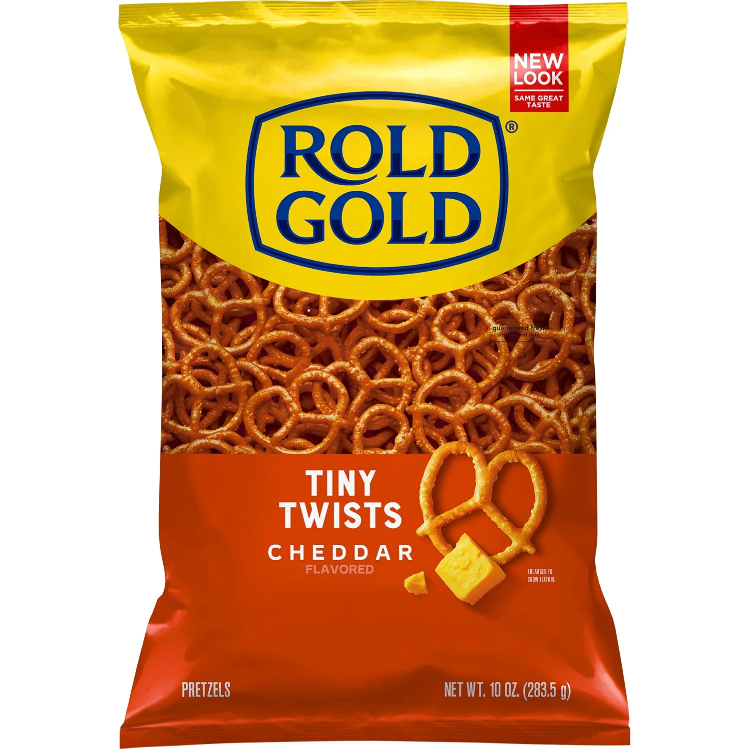 Rold Gold Cheddar Flavored Tiny Twists Pretzels, 10 Ounce