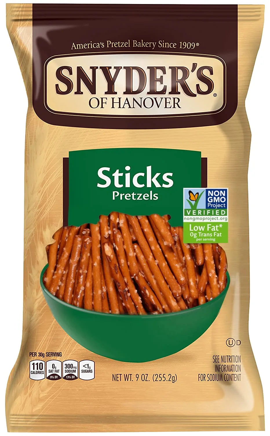 Snyder's Mini Pretzels, Fat Free, 9 oz (255.2 g)