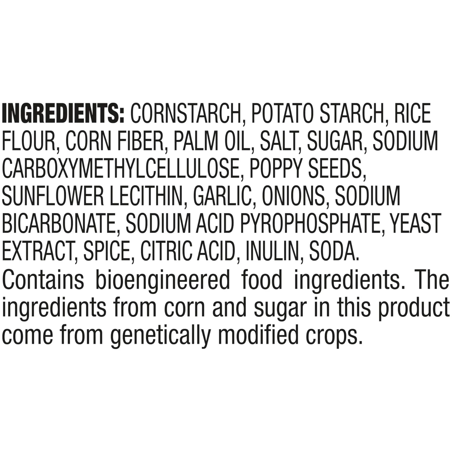 Snack Factory Pretzel Crisps, Gluten Free Everything Flavor, 5 Oz