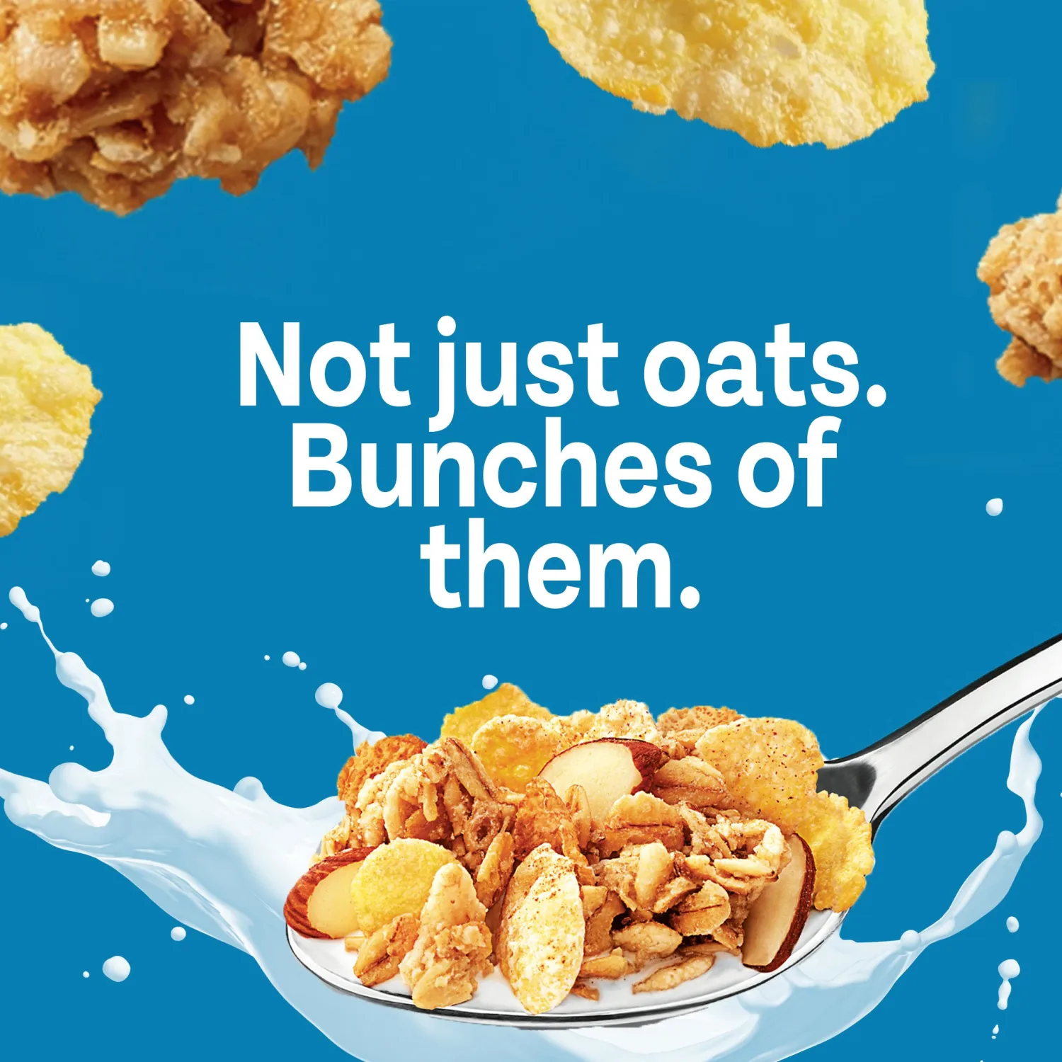 Post Honey Bunches of Oats with Almonds, Granola Clusters and Sliced Almonds, 15 oz Box