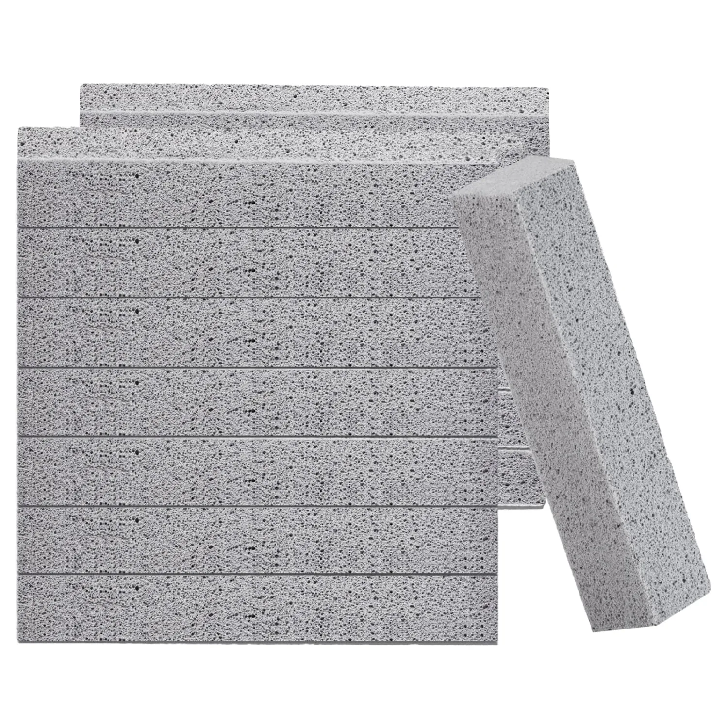 14 Pack Pumice Stone for Toilet Bowl Cleaning, Powerfully Cleans Hard Water Rings, for Cleaning Toilets, Bathtubs, Grills, Swimming Pools, Sinks