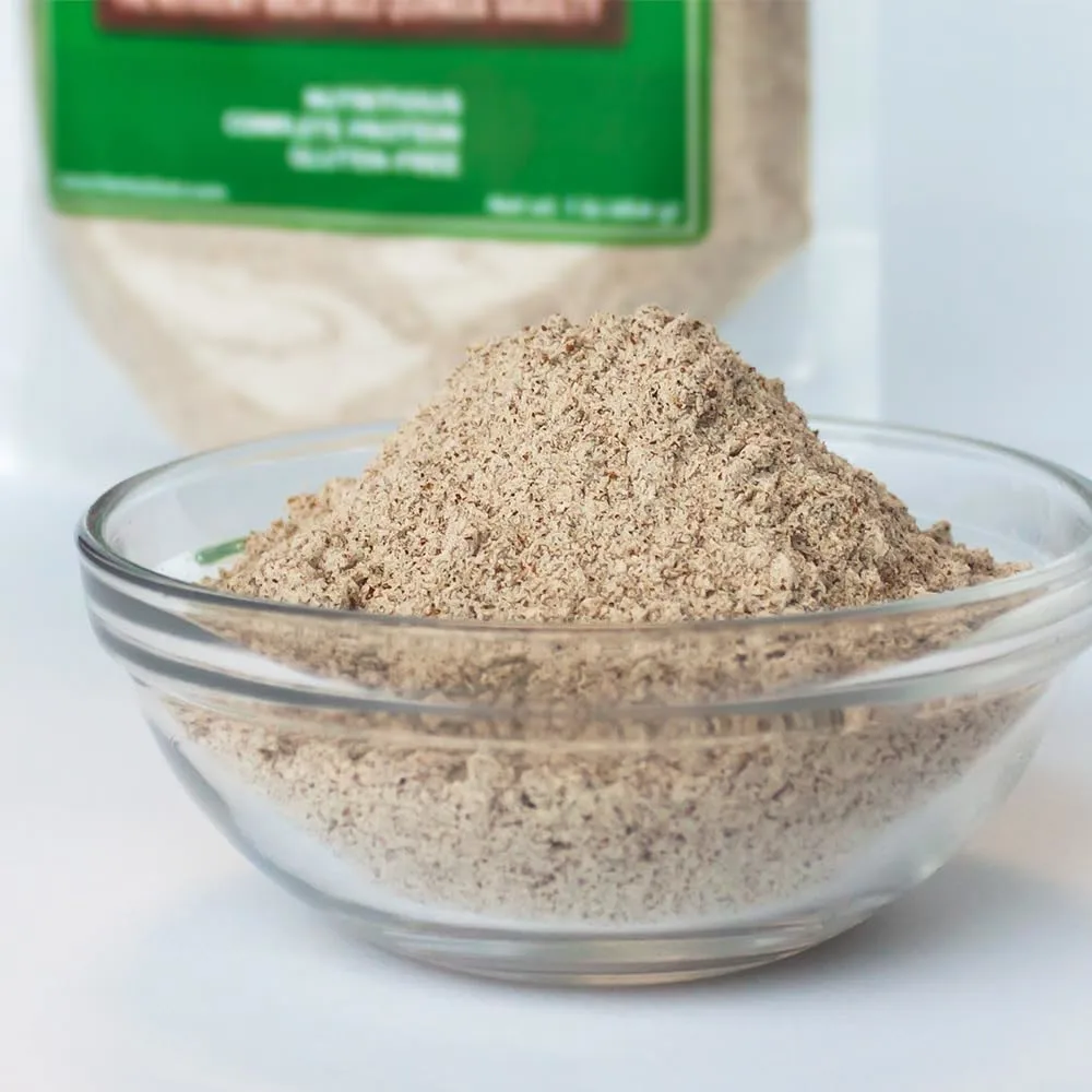 HerbaZest Red Quinoa Flour Organic – 1 LB – Vegan & Gluten Free Superfood – Baking Flour Alternative – Perfect for Baked & Non-Baked Goods, Pancakes & Waffles, Savory Dishes & More