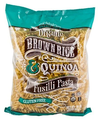 Trader Joe's Organic Brown Rice & Quinoa Fusilli Pasta (Gluten Free)