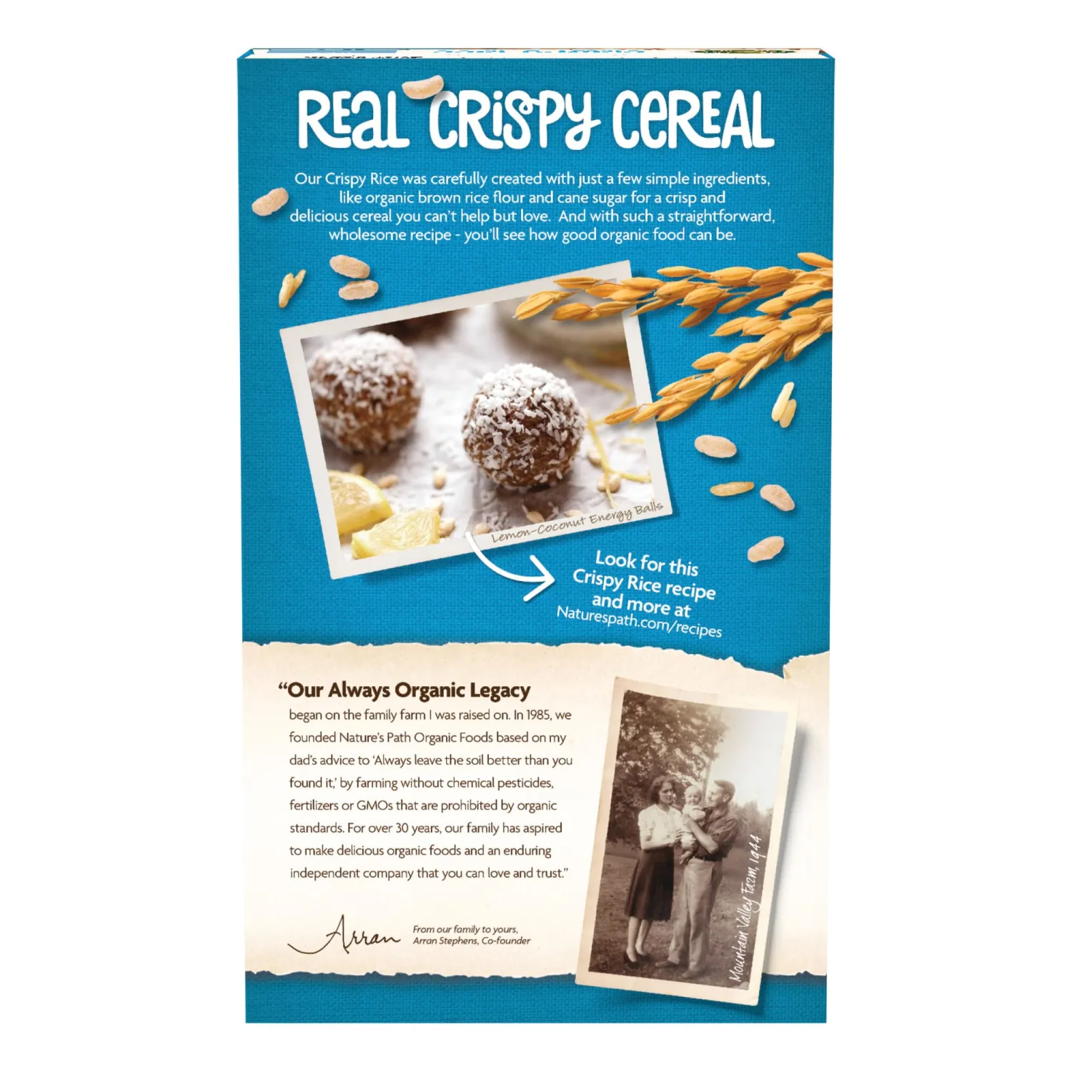 Nature's Path Organic Crispy Rice Cereal, 10 oz (Pack of 1), Gluten Free, Non-GMO