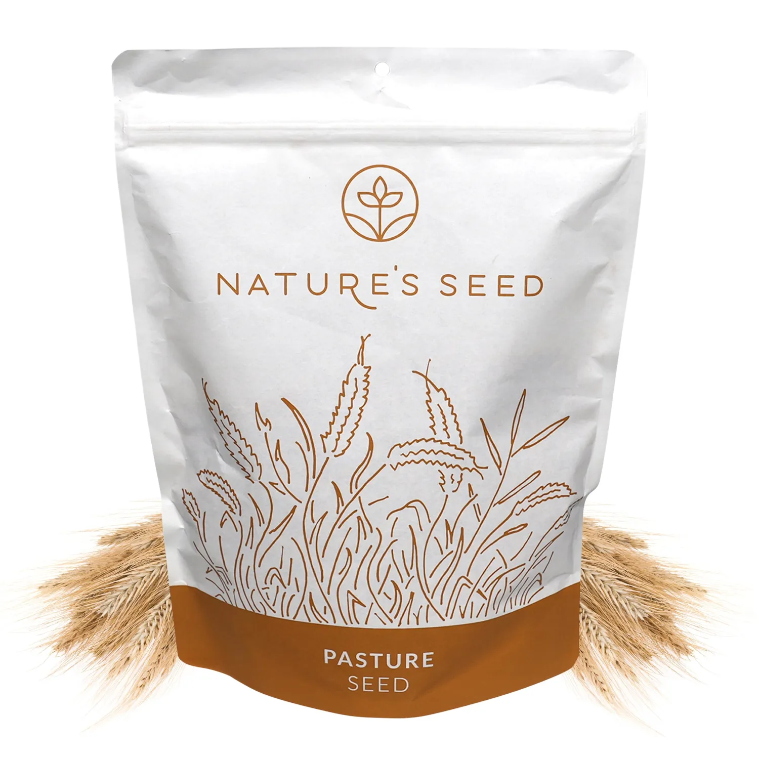 Nature’s Seed Winter Cereal Rye Grain Grass Seed for Wildlife Food Plot, Cover Crop, Pasture, Soil Stabilization, 1 Lb