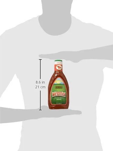 Western Sweet and Smooth French Light Salad Dressing, 15 fl. oz.