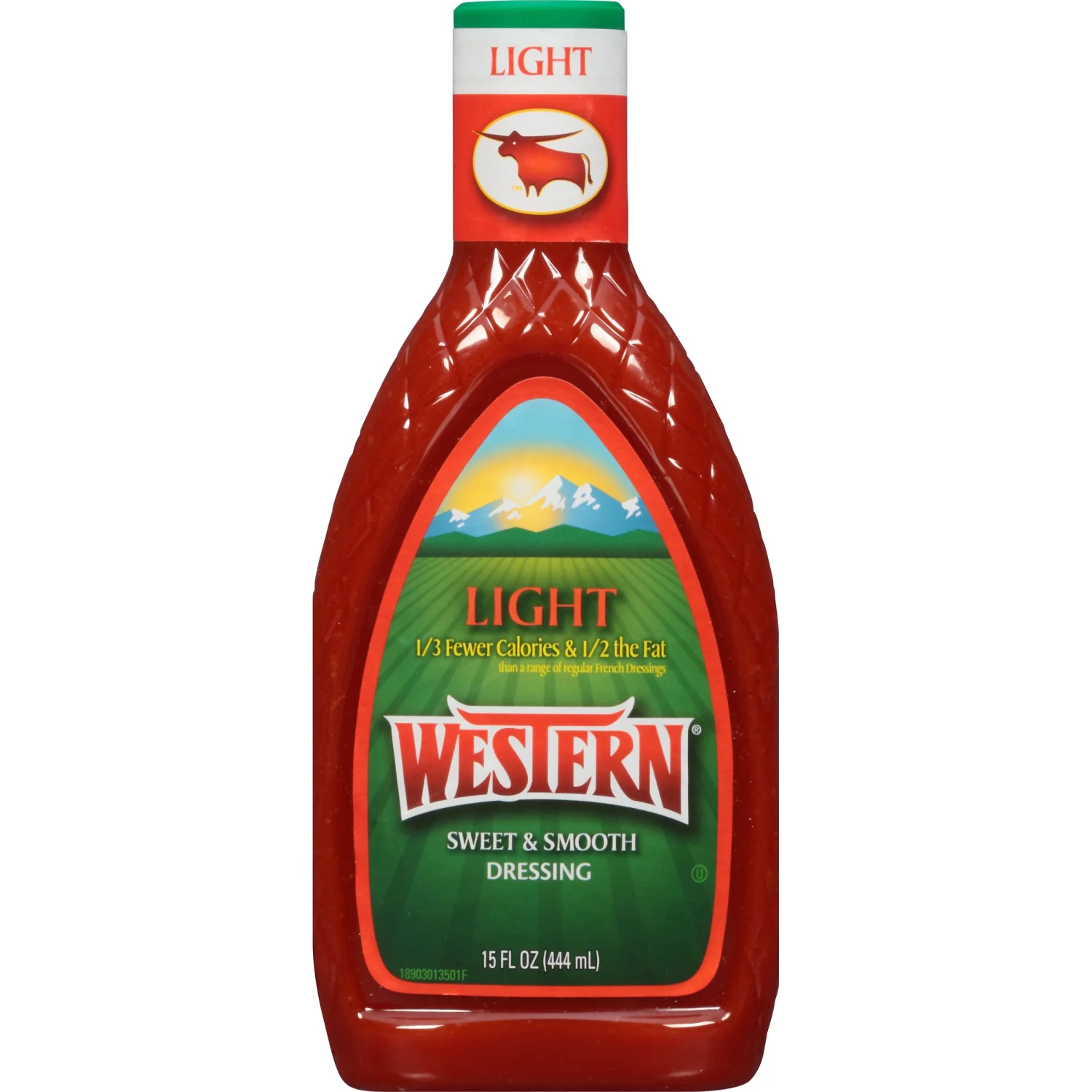 Western Sweet and Smooth French Light Salad Dressing, 15 fl. oz.