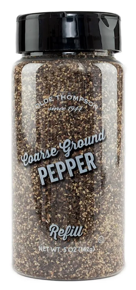 Olde Thompson Coarse Ground Pepper, Spice Shaker, 5 Ounce
