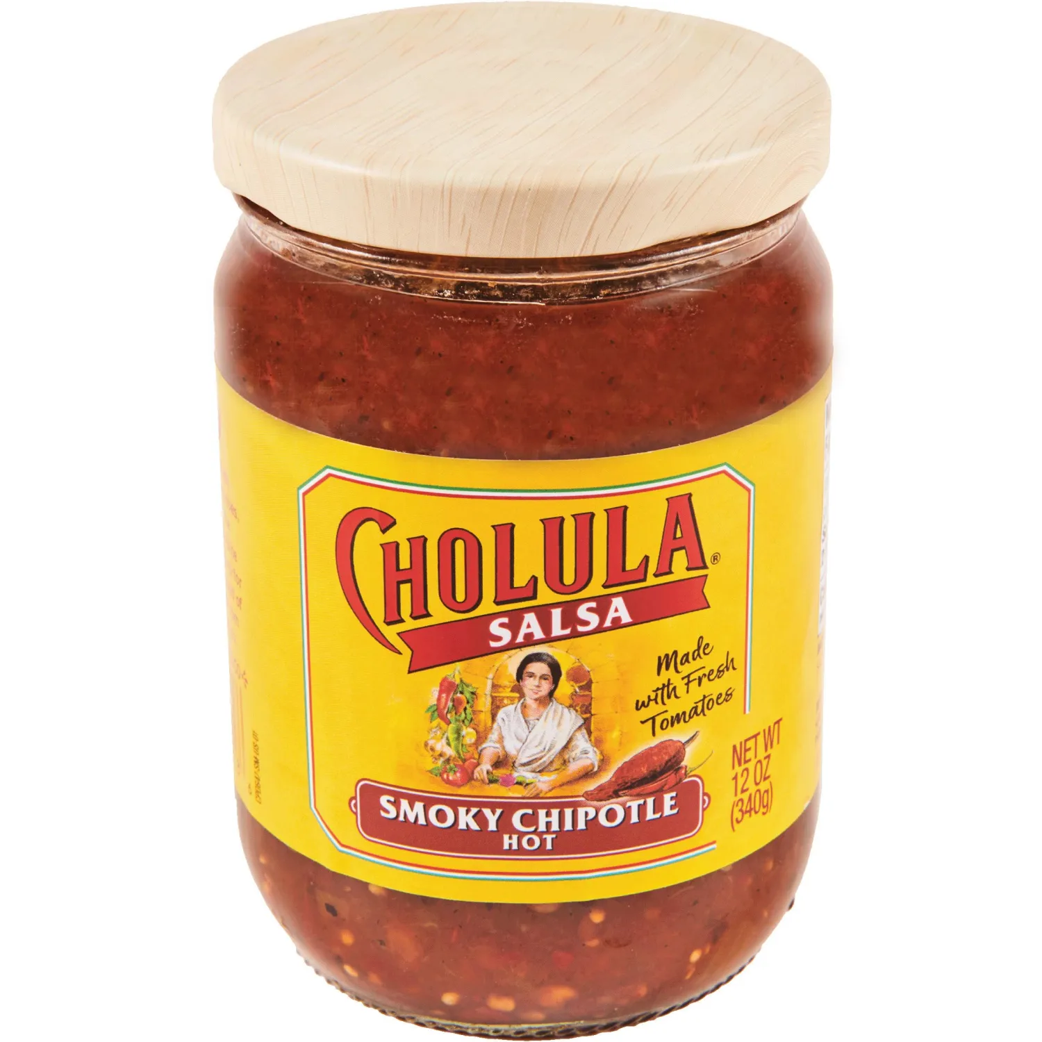 Cholula Smoky Chipotle Salsa (Hot), 12 oz