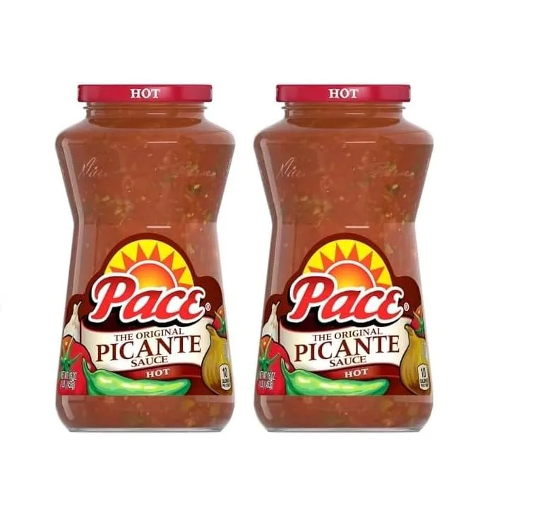 Pace Hot Picante Sauce, 16 oz. (Pack of 2)