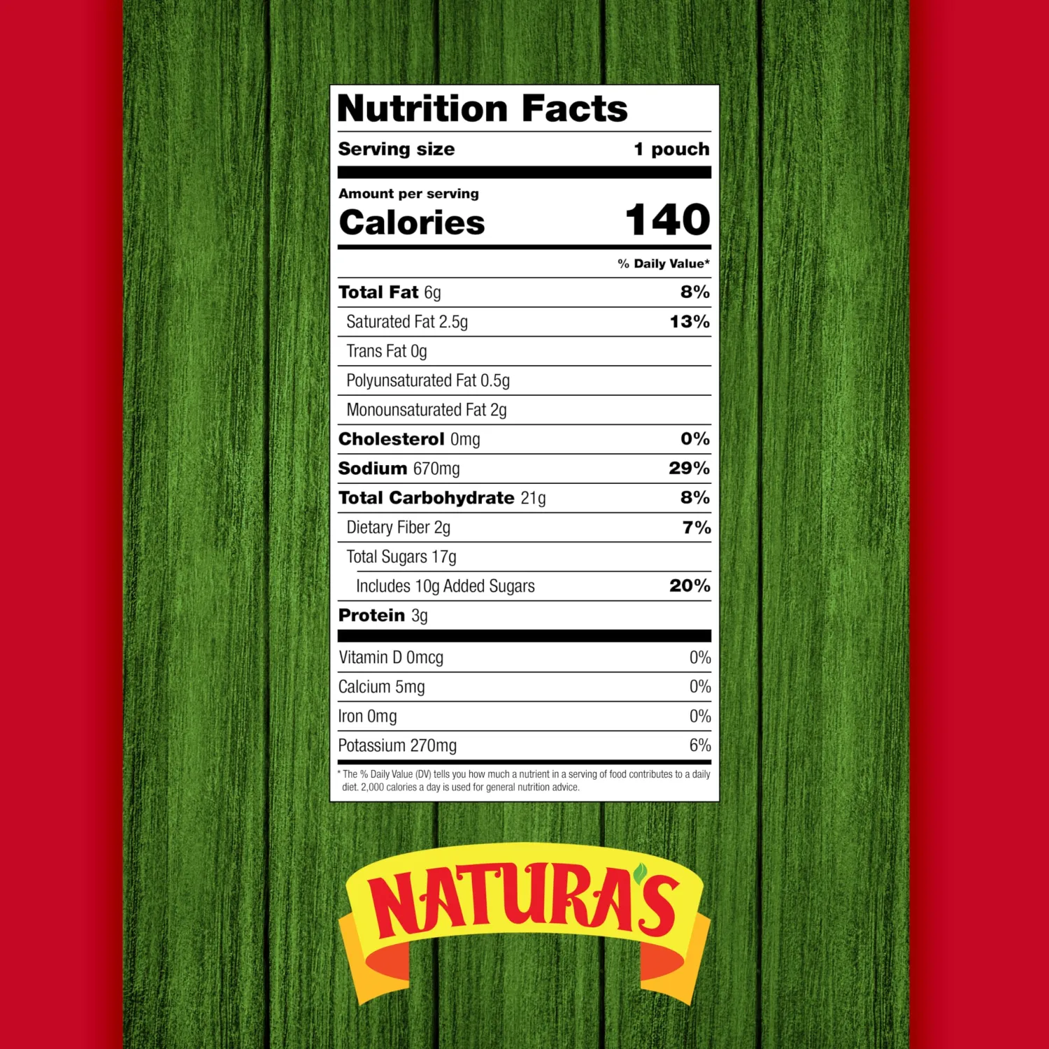 Natura's Salsa Ranchera, 7.1oz. Pouch (Pack of 3)