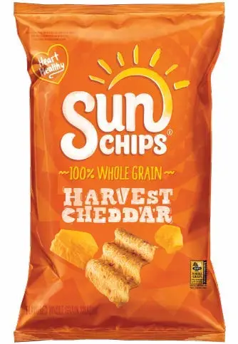 Sunchips Harvest Cheddar Multigrain Snack, 1.5 ounce bag (Pack of 8)