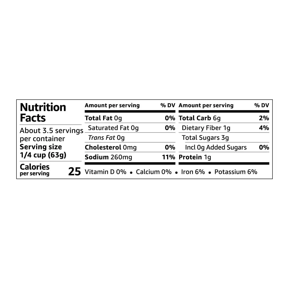 Amazon Fresh, Tomato Sauce, 8 Oz (Previously Happy Belly, Packaging May Vary)