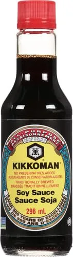 Kikkoman Soy Sauce, 10 Fl Oz