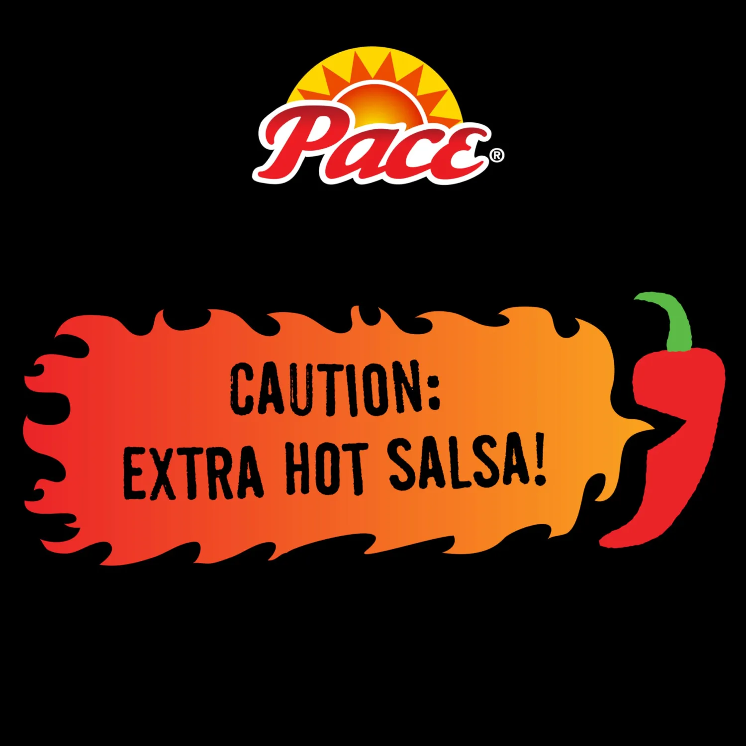 Pace Ghost Pepper Habanero Extra Hot Salsa, 16 oz Jar (Pack of 2)