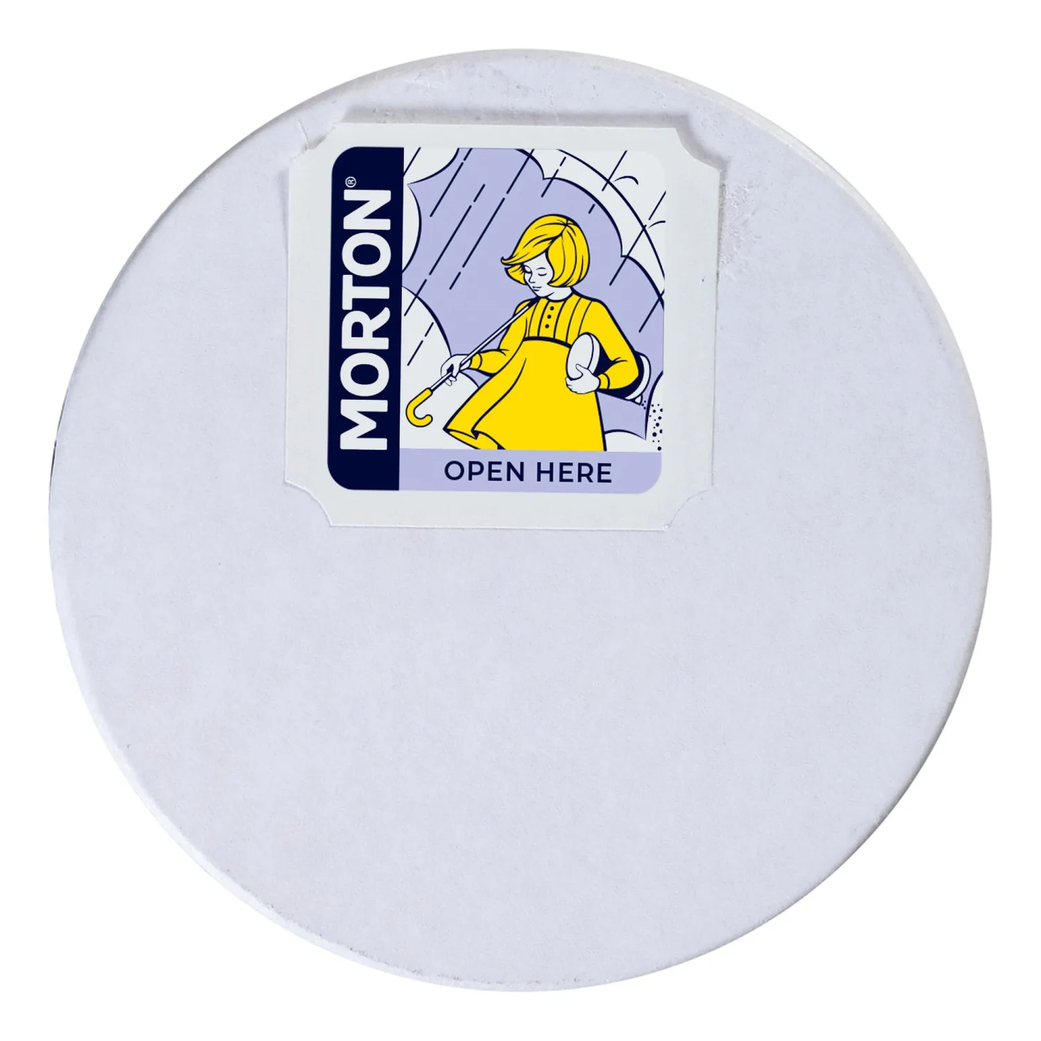 Morton Plain Salt, All-Purpose, Non-Iodized Salt, Ideal for Cooking & Table Use, (26 oz), 2-Pack