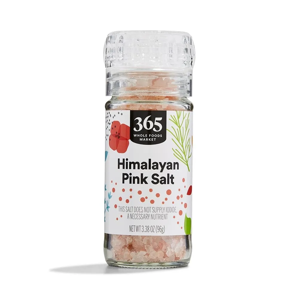 365 by Whole Foods Market, Himalayan Pink Salt Grinder, 3.38 Ounce