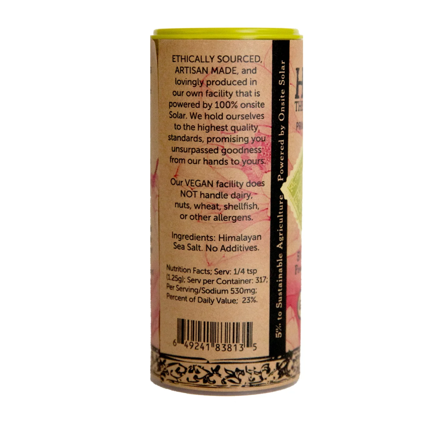 HimalaSalt Fine Grain Shaker, 6 oz