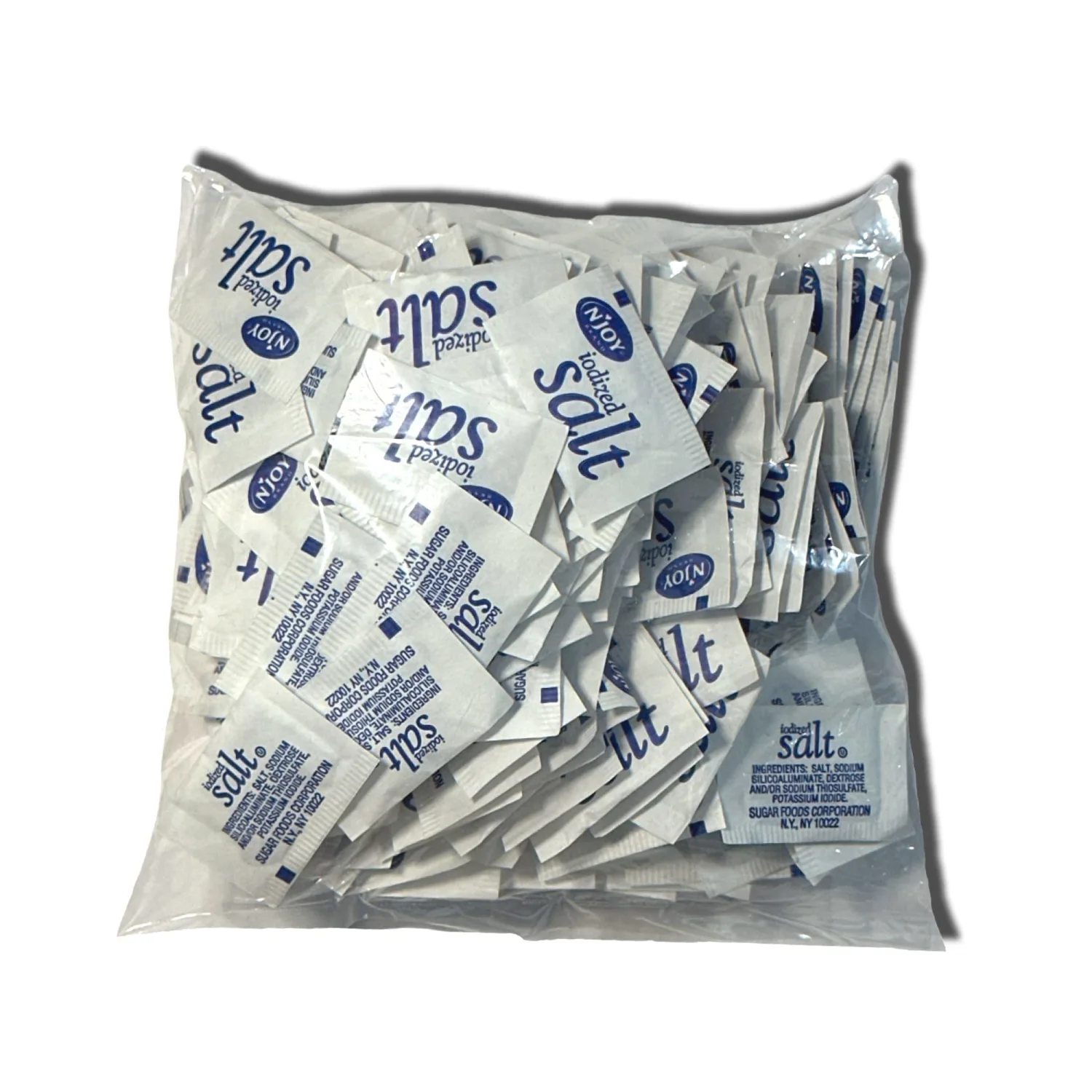 Individual Salt Packets by Salty Ernie, Iodized Table Salt, 0.6 grams | 200 Packets