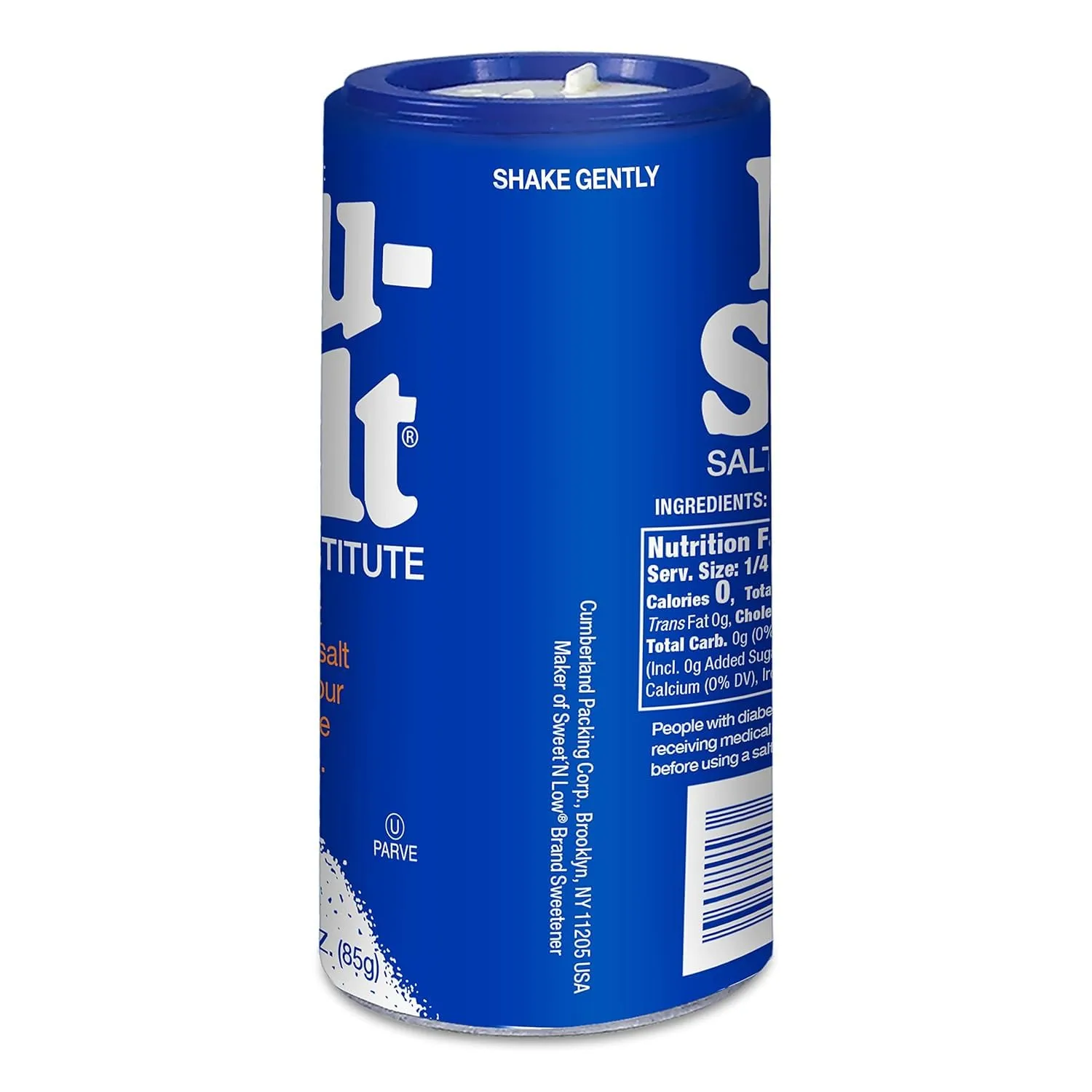 Nu-Salt Sodium-Free Salt Substitute, 3oz Shaker Bottle (Pack of 1)