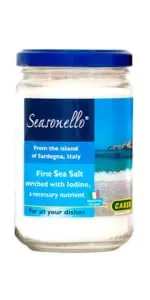 Sanniti Seasonello Italian Sea Salt, 10.58 Oz (Fine)