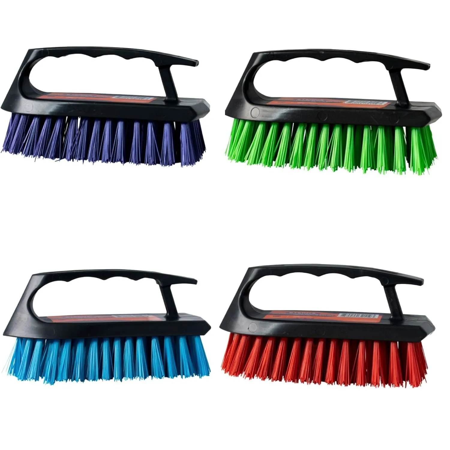 ETERNA Multipurpose Scrub Brush, Heavy Duty All Purpose Scrub Brush for Cleaning Bathroom, Shower, Decks, Floor, Tile, Grout and Concrete (1 Unit Included)