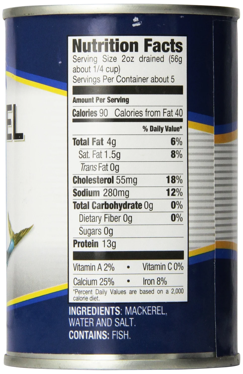 Mackerel in Brine, 10 oz- Pampa